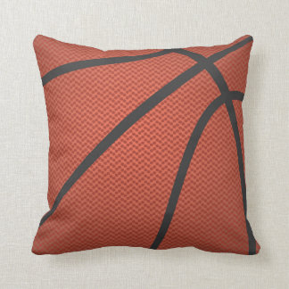 basketball throw pillow