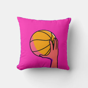 Basketball Throw Pillow