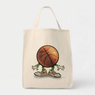 Basketball Tote Bag