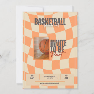 Basketball tournament  invitation