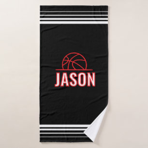 Basketball Towel – Shoot. Score. Repeat.   Sports 