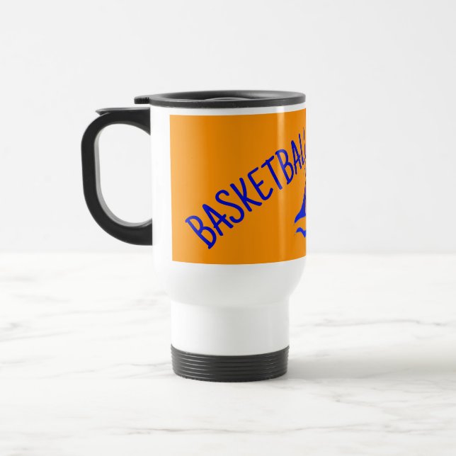 BASKETBALL TRAVEL MUG (Left)