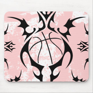 basketball. tribal. mouse pad