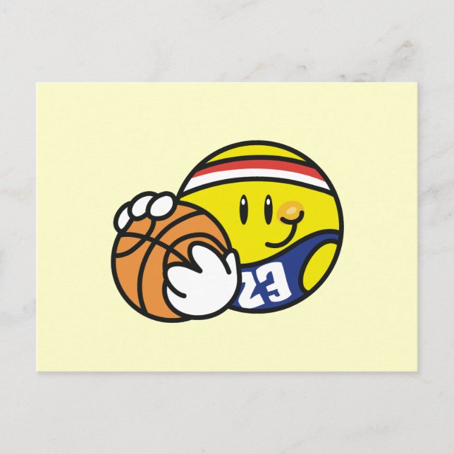 Basketball Tshirts and Gifts Postcard (Front)