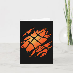 Basketball Usa American Flag Sports Lover Athlete  Card