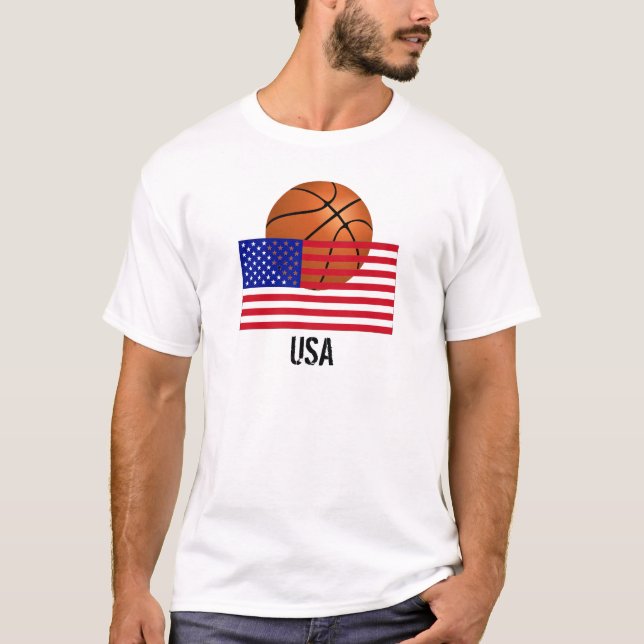 Basketball (USA) T-Shirt (Front)