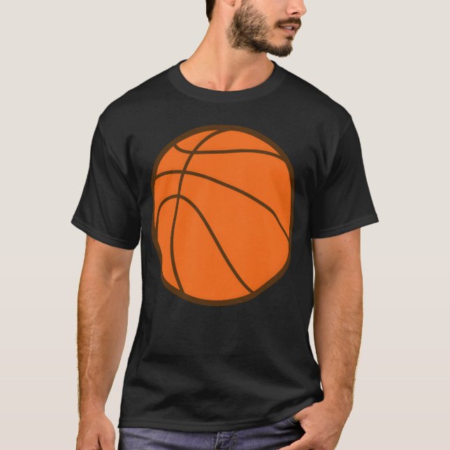 Basketball vector sport girl T-Shirt (Front)