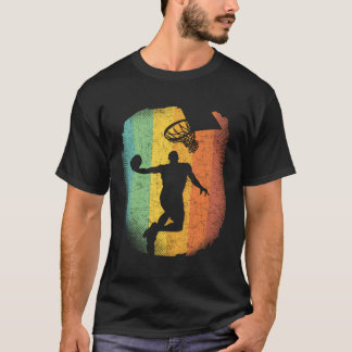 Basketball Vintage Graphic Basketball-Player Gift T-Shirt