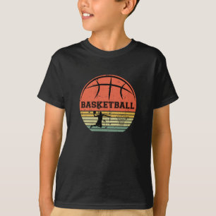 Basketball vintage player slam dunk  T-Shirt