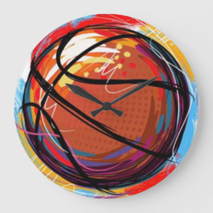 Basketball Wall Clock