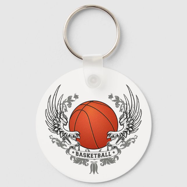 Basketball Wings Keychain (Front)