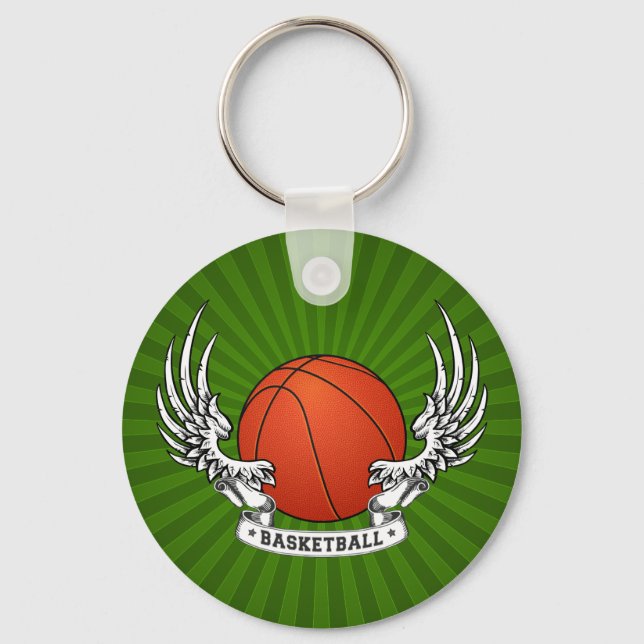 Basketball Wings Keychain (Front)