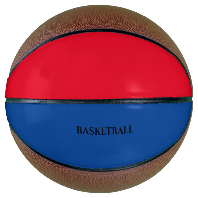 Basketball with custom name. (Front)
