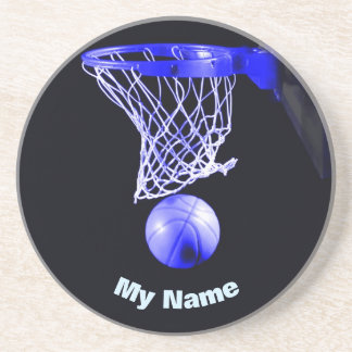 Basketball Your Name Coaster