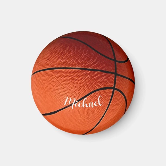 Basketball Your Name Custom Magnet (Front)