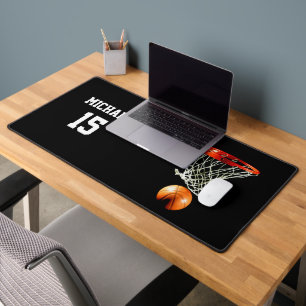 Basketball Your Name Desk Mat