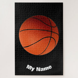Basketball Your Name Jigsaw Puzzle