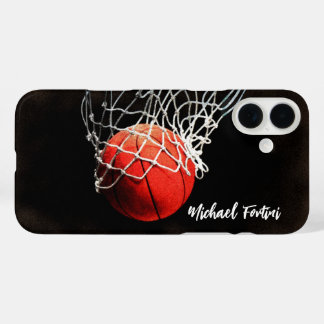 Basketball Your Name Personal Information Address  iPhone 16 Plus Case