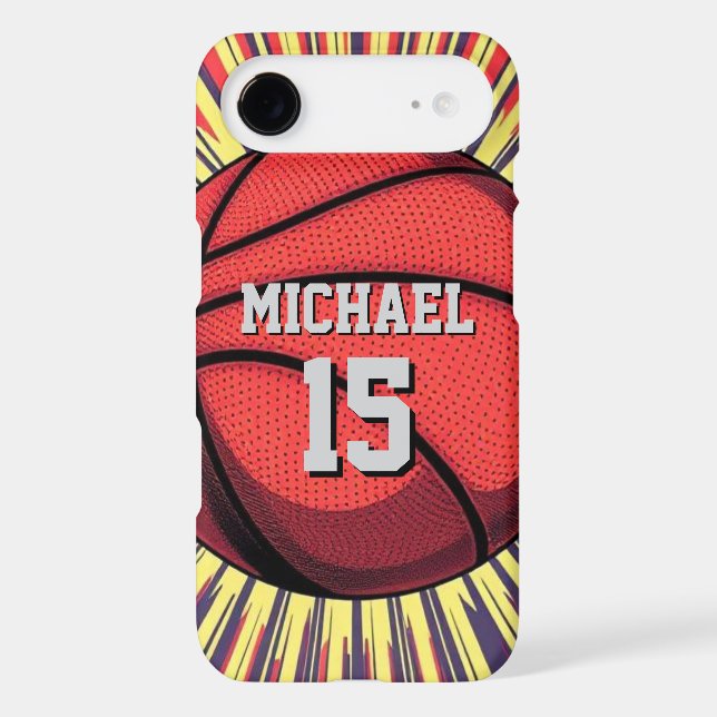 Basketball Your Name Pop Art (Back)