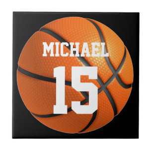 Basketball Your Name Tile