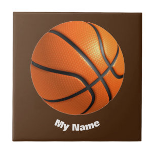 Basketball Your Name Tile