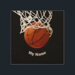 Basketball Your Name Wood Wall Art<br><div class="desc">Digital Sporting Images and Artworks - We Love Basketball - American Popular Sports</div>