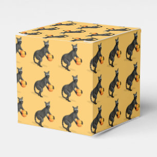 Basketballer Raccoon Favor Box