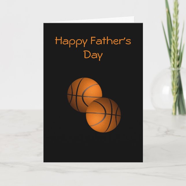 Basketballs Card (Front)
