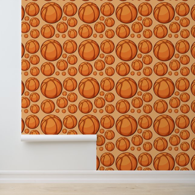 Basketballs Design Wallpaper (Application)