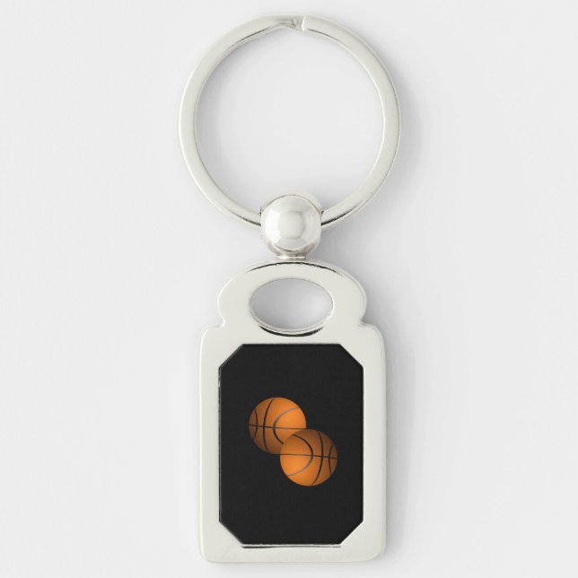 Basketballs Keychain (Front)