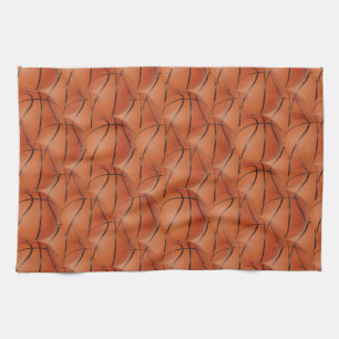 Basketballs Kitchen Towel