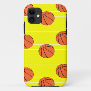Basketballs pattern on iPhone 11 case