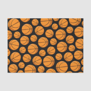 Basketballs Pattern Tissue Paper