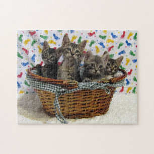 Basketful of Tabbies - Puzzle