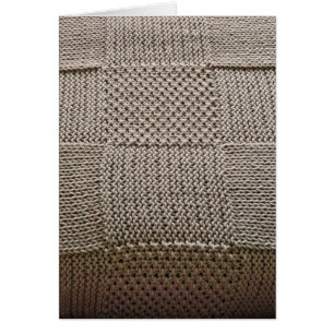 Basketweave Patchwork Knit by Shirley Taylor