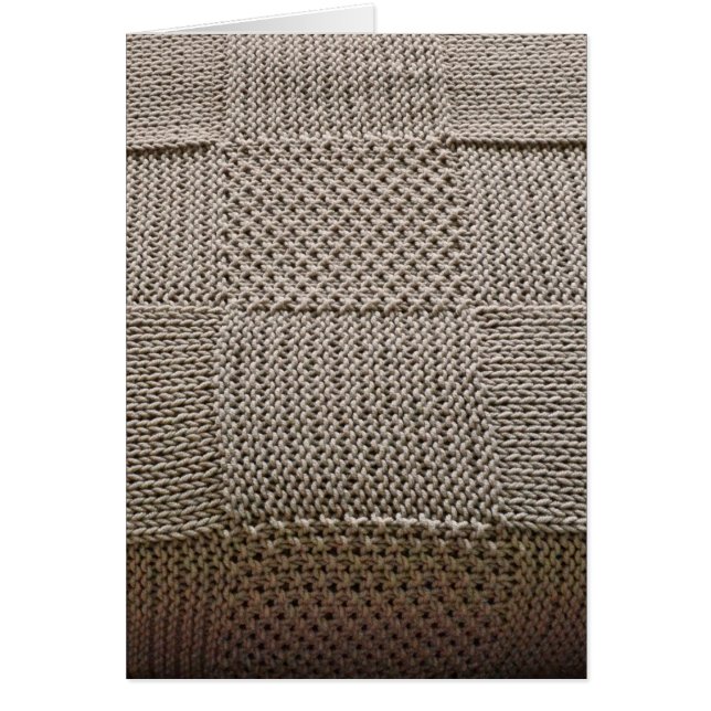 Basketweave Patchwork Knit by Shirley Taylor (Front)