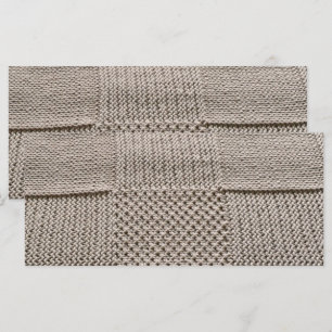 Basketweave Patchwork Knit by Shirley Taylor