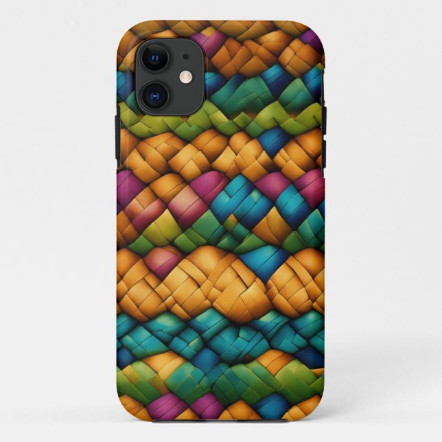 Basketweave pattern Case-Mate iPhone case (Back)