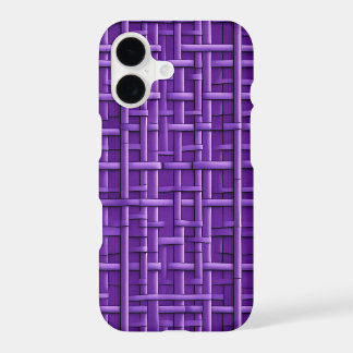 basketweave pattern in regal purple