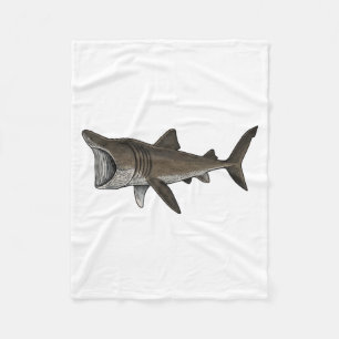 Basking Shark Fleece Blanket