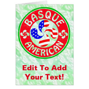 Basque American Euskara Lauburu Cross
