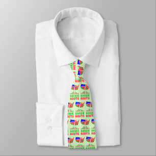 Basque American Roots Tie