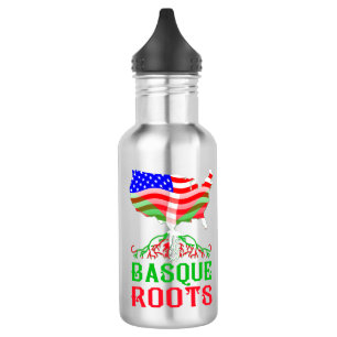 Basque American Roots Water Bottle