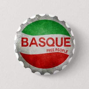Basque Bayonne Euskadi 2 Inch Round Button