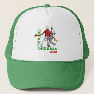 Basque Country, Euskal Herria Jai Alai sport logo: Trucker Hat