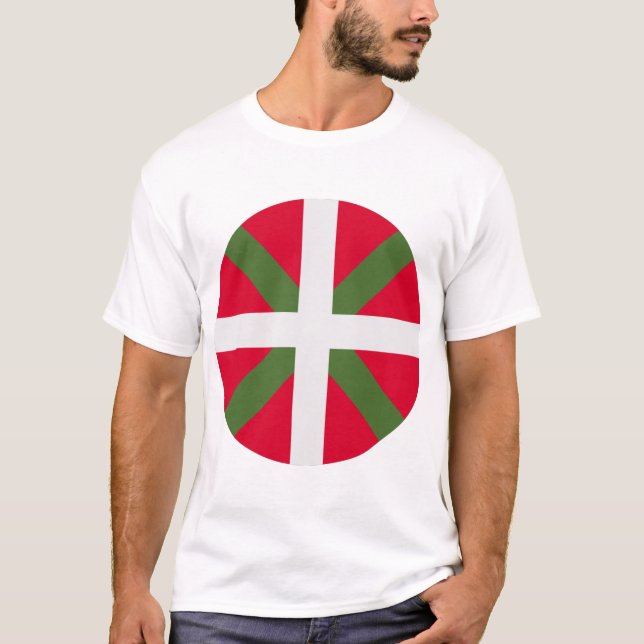 Basque Country Flag T-Shirt (Front)