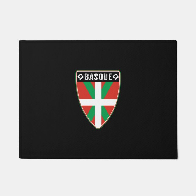 Basque Country Shield Doormat (Front)