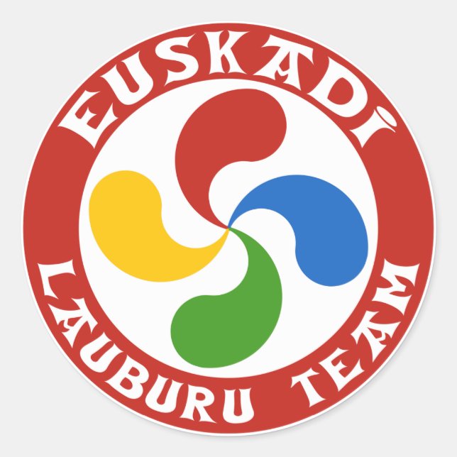 Basque Cross Sticker (Front)