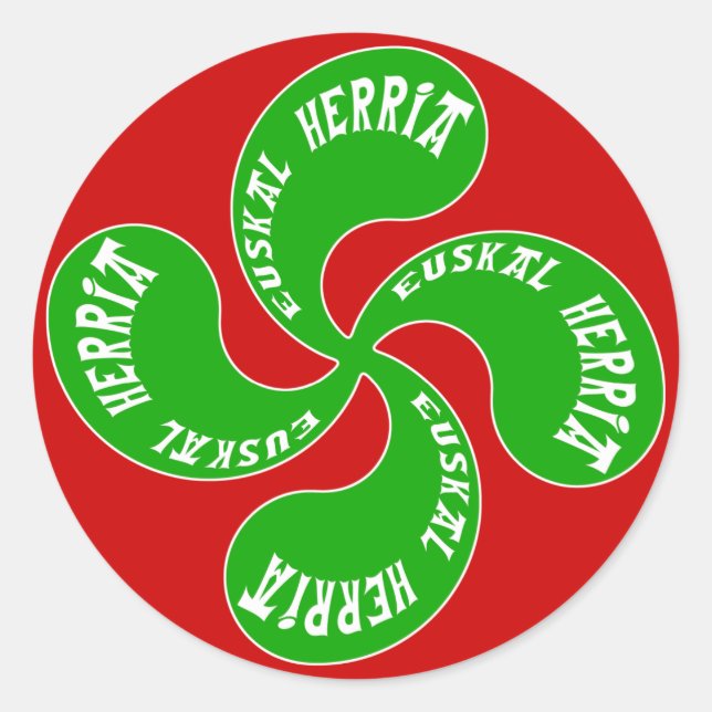 Basque Cross Sticker (Front)