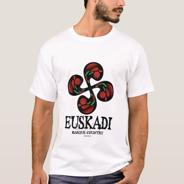 basque cross T-Shirt (Front)
